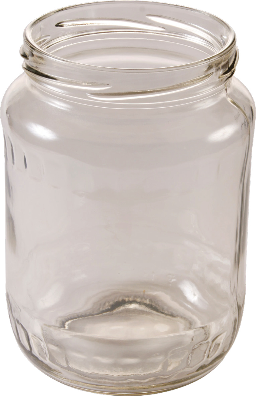 720 ml Fluted Jar — Food Jars