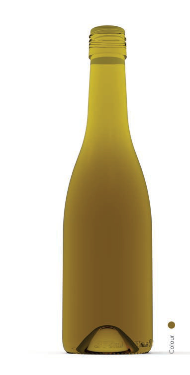 375 ml Hock Wine Antique Green Bottle — Wine Bottles