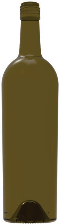 750 ml Bordeaux Premium Antique Green — Wine Bottles