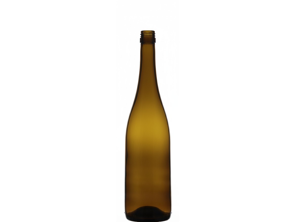 750 ml Hock Wine Antique Green Bottle — Wine Bottles