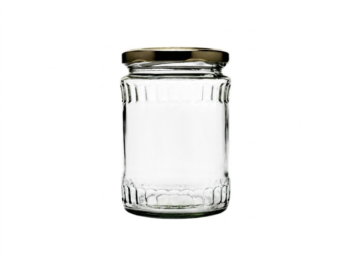 580 ml Fluted Jar — Food Jars