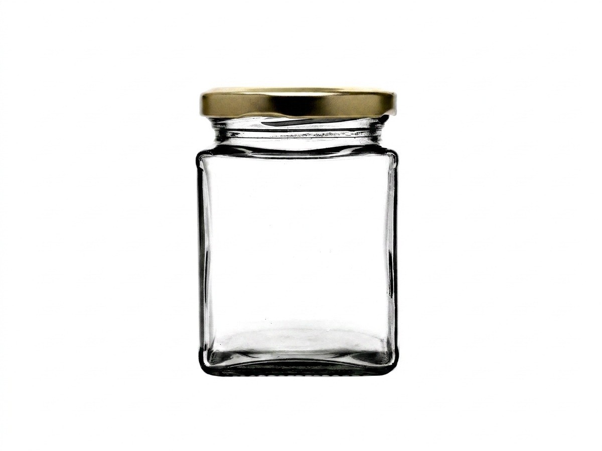 250 gm Square Jar — Food Jars