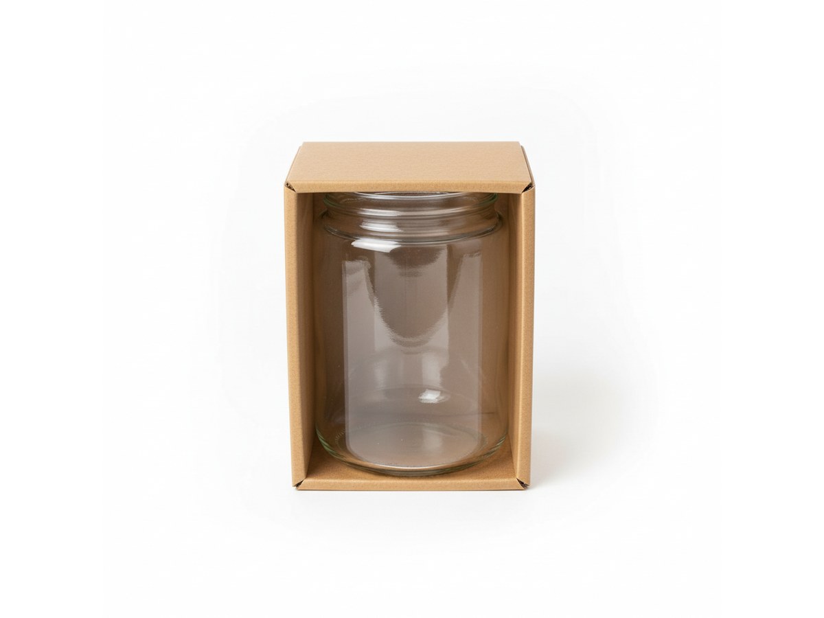 125 ml Plain Deco Jar — Premium Mono Box