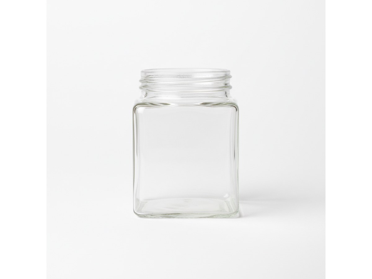 250 ml Cube Jar — Premium Mono Box