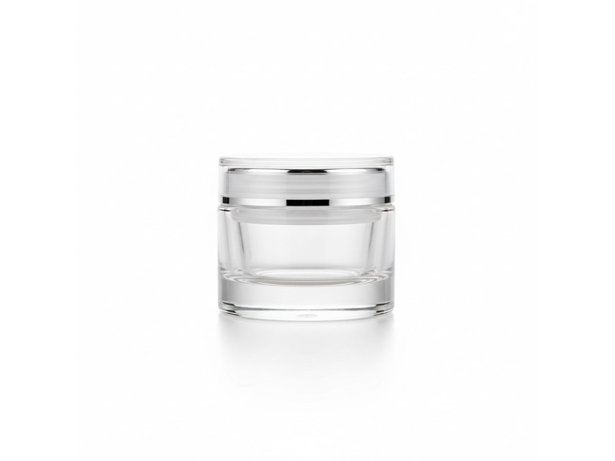 Cosmetic Glass Jar — Wide Mouth — Cosmetic Jars