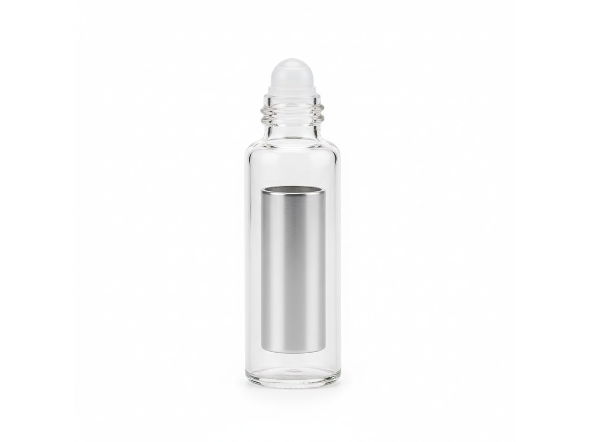 Roll-On Glass Bottle — Aluminium Core — Roll-On Bottles