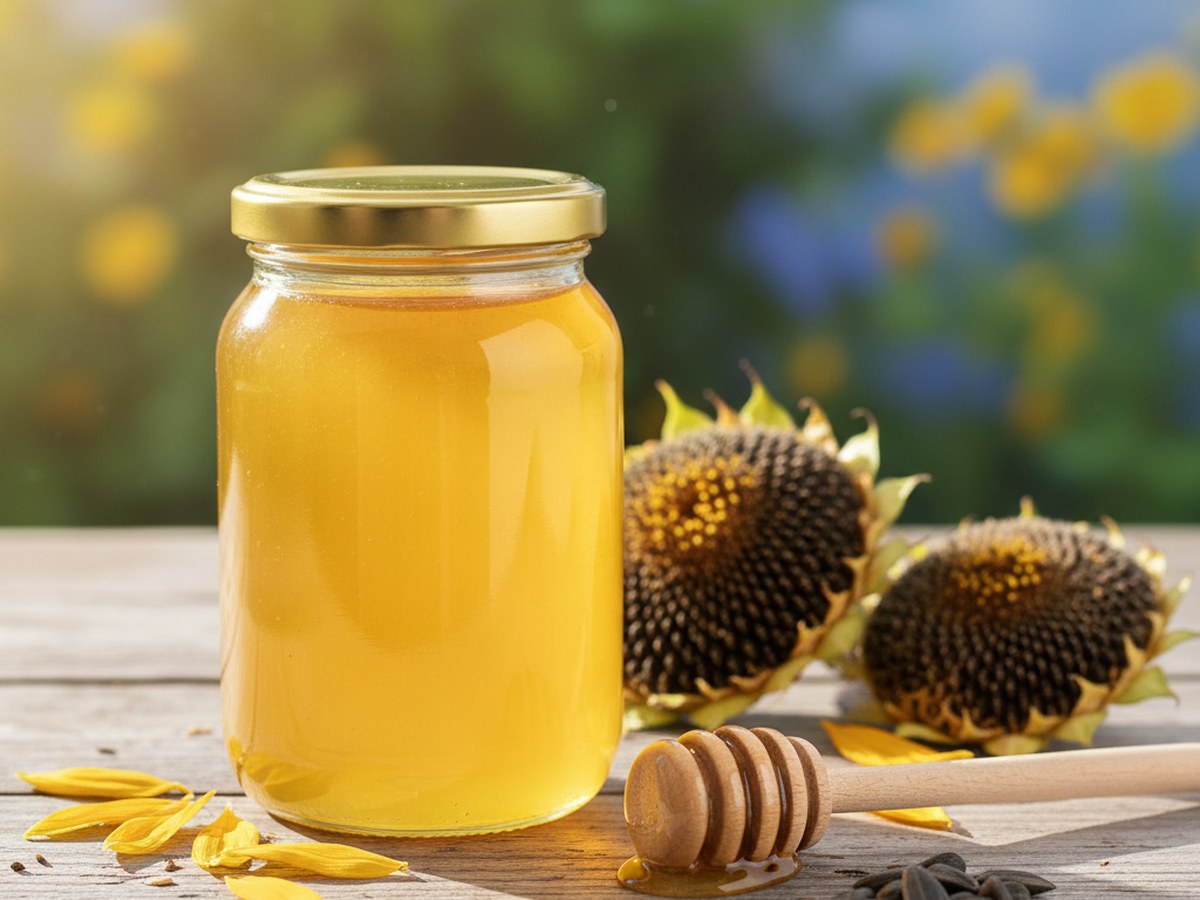 Sunflower Honey 330 g — Pure Honey