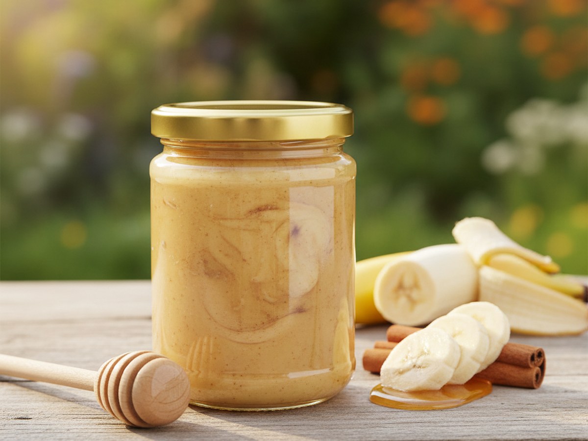 Banana Cinnamon Honey Spread 350 g — Honey Spreads