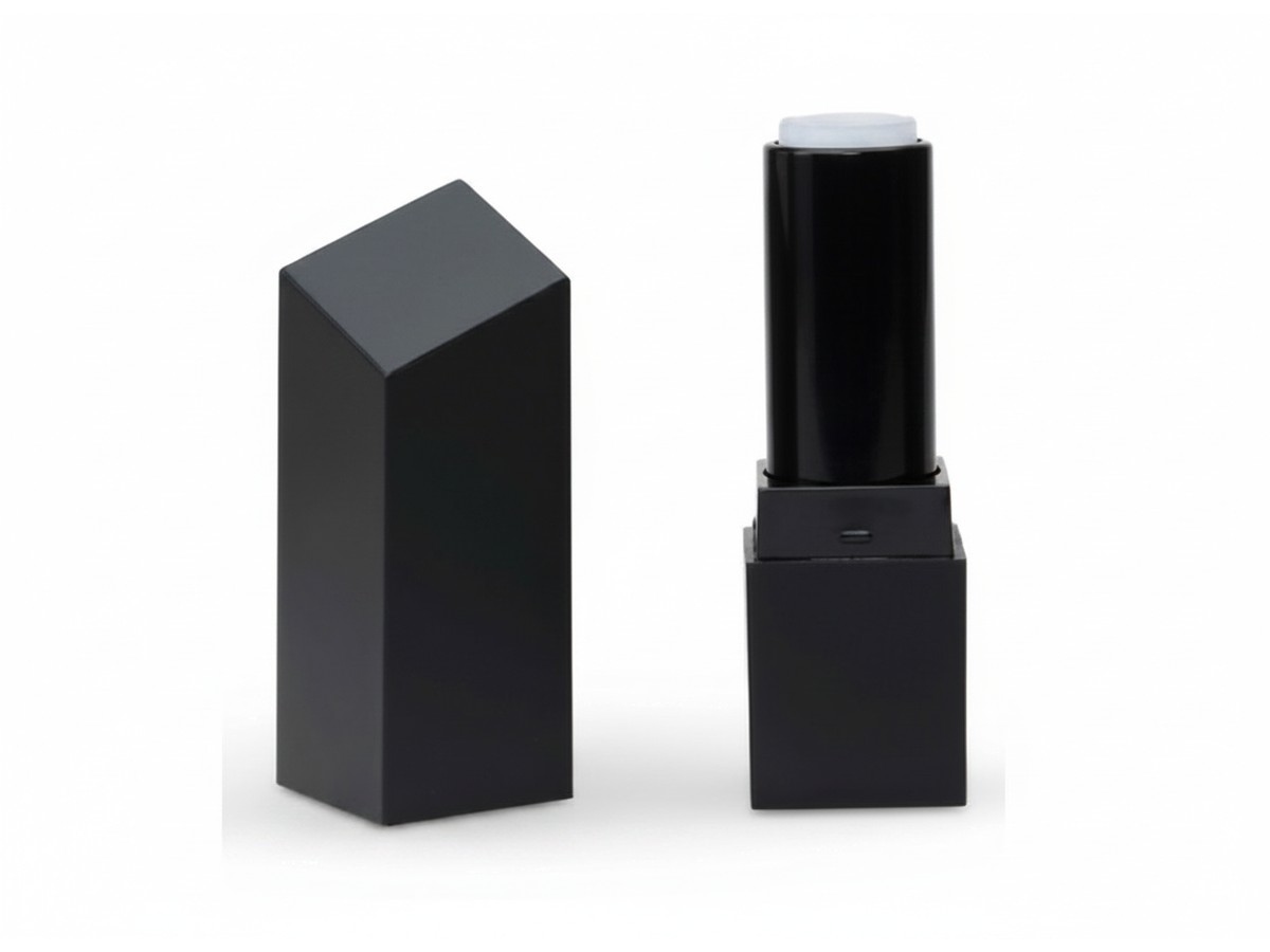 Angled-Top Square Lipstick Container — Lipstick Containers