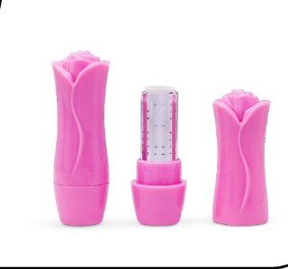 Rose-Shape Novelty Lipstick Container — Lipstick Containers