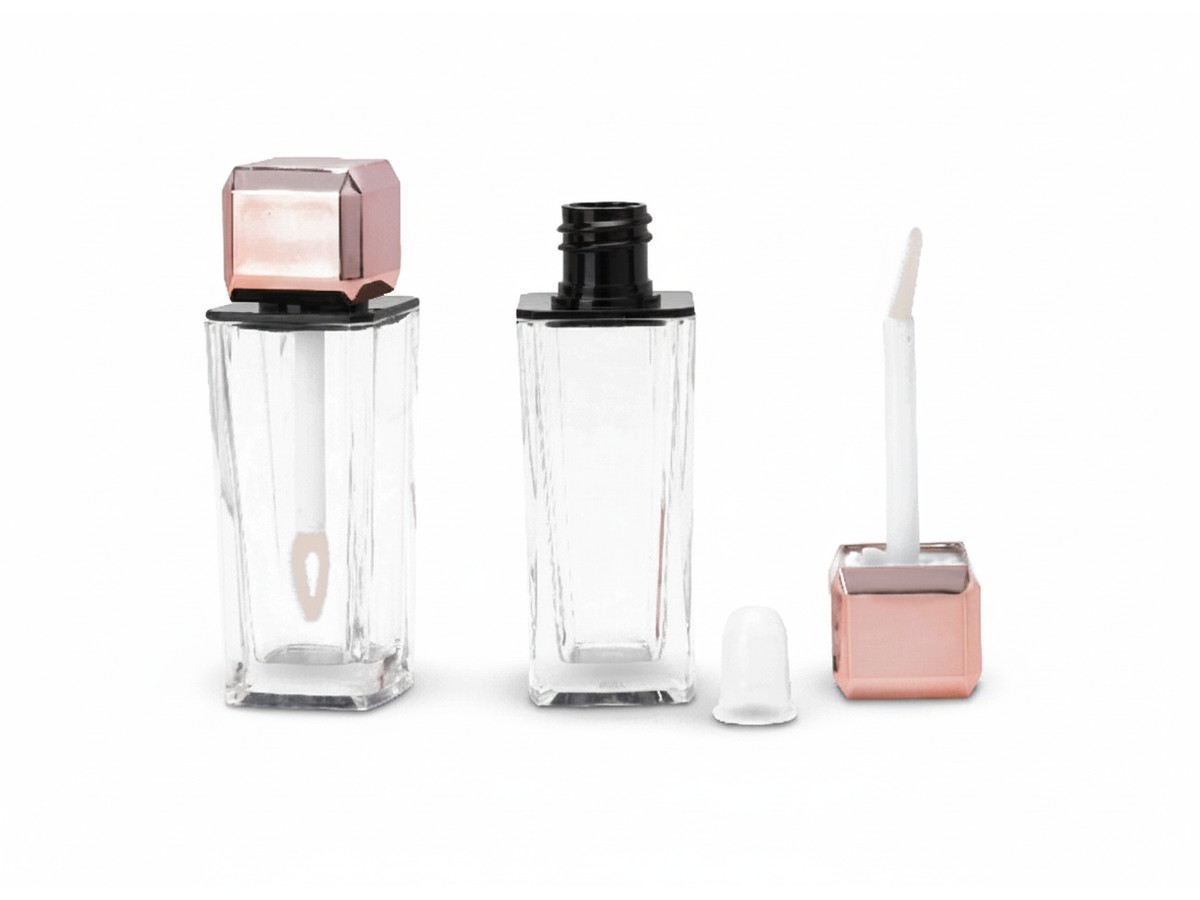 Flat Square Lip Gloss Container 9-10 ml — Lip Gloss Containers