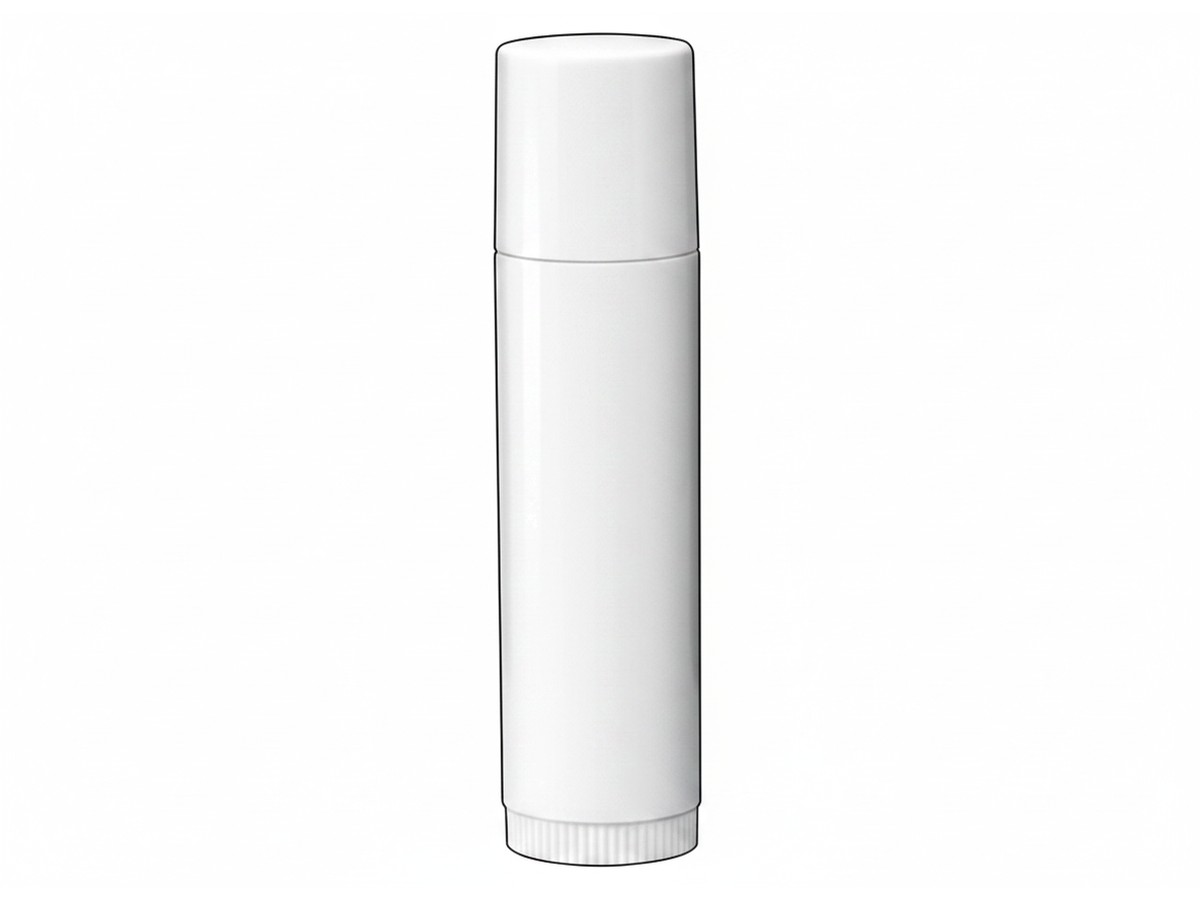 Lip Balm Chapstick Tube 5 gms - White — Lip Balm & Chapstick