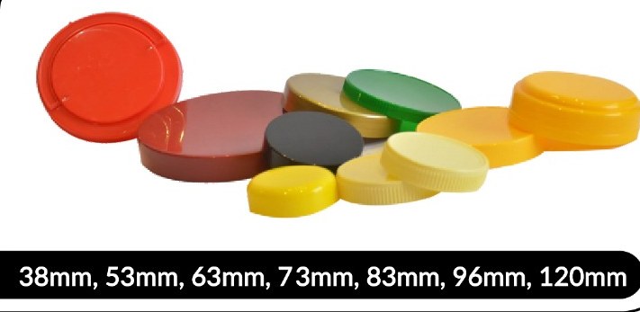 Jar Cap 38-120 mm — Caps & Closures