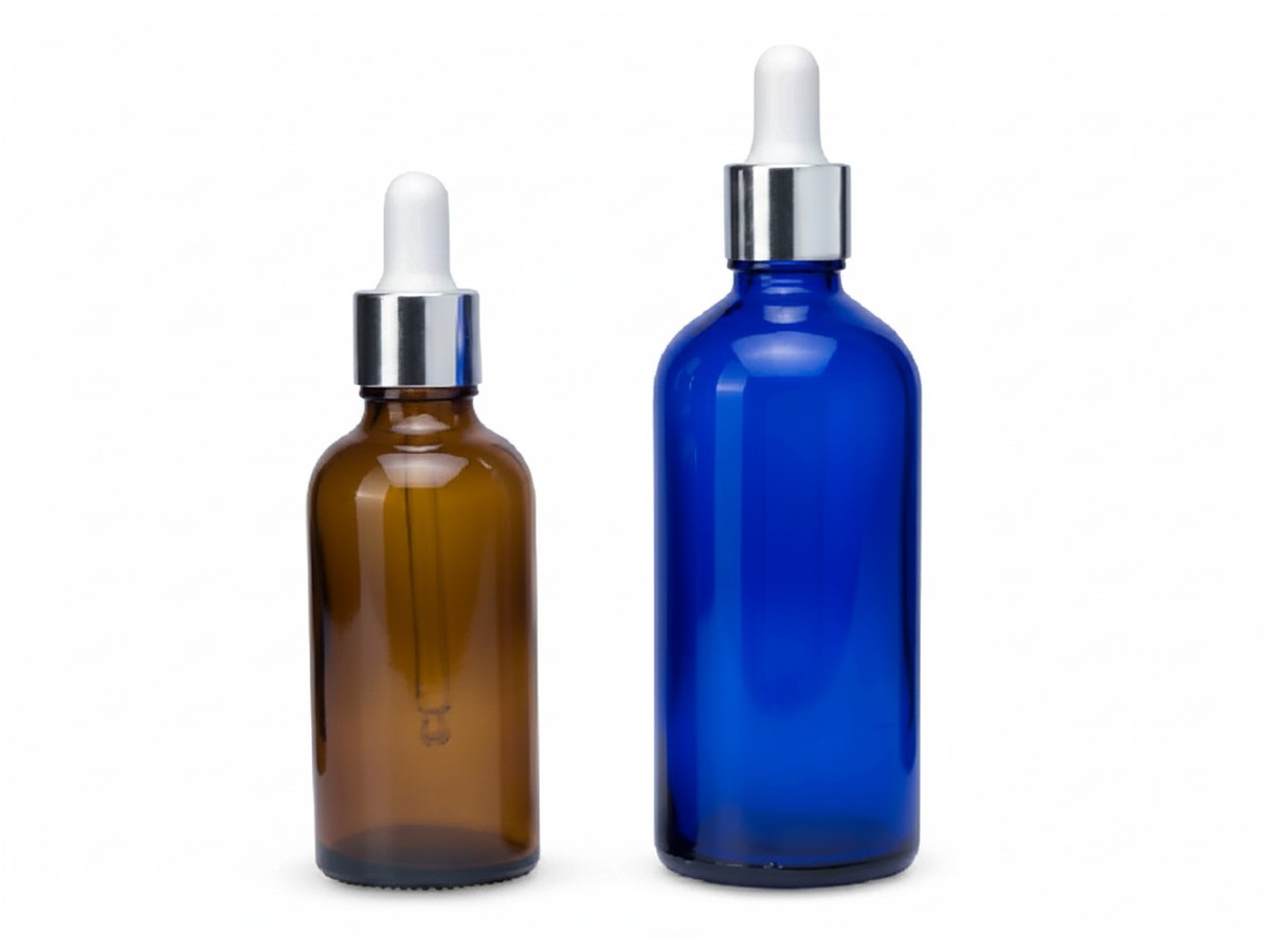 Round Essential Bottle 30-50 ml — Essential & Dropper Bottles