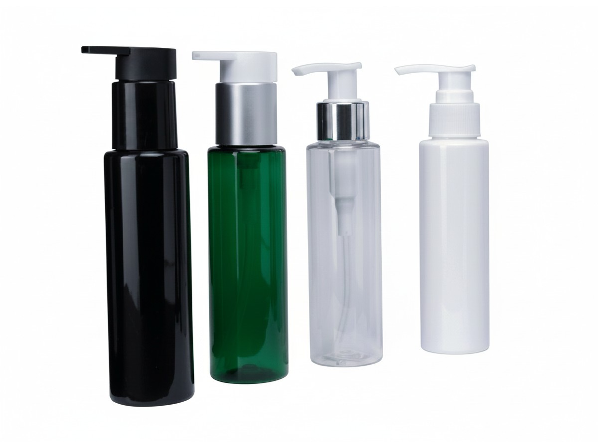 Cylinder PET Bottle 100 ml — Cosmetic PET Bottles